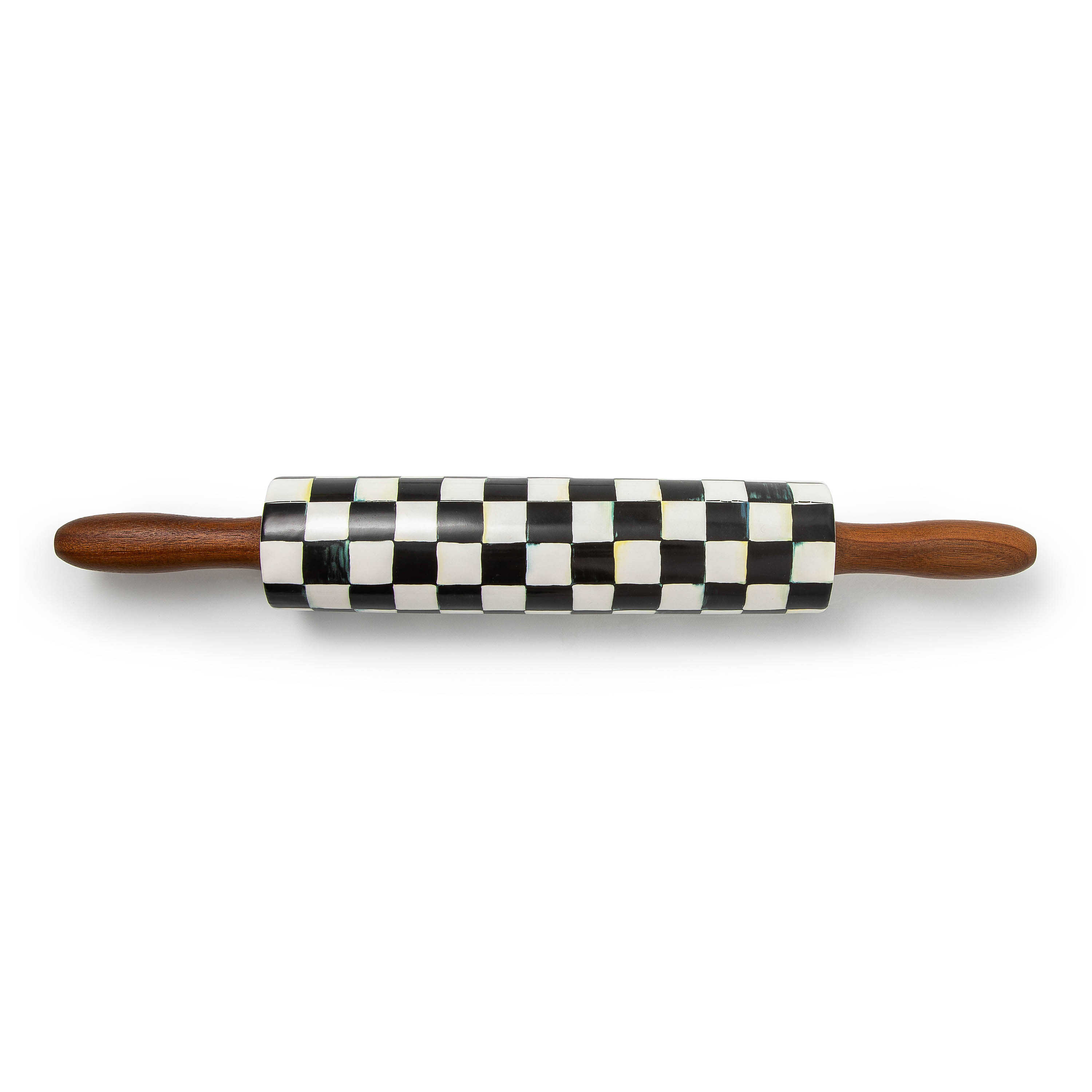 Courtly Check Rolling Pin mackenzie-childs Panama 0