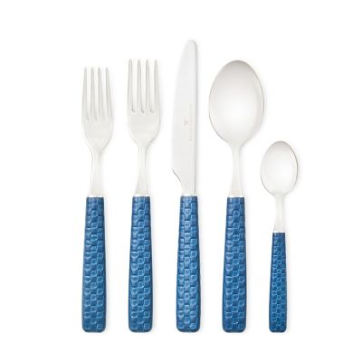 Everyday Indigo 5-Piece Place Setting mackenzie-childs Panama 0