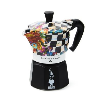 Courtly Flower Market 3 Cup Moka Pot mackenzie-childs Panama 0