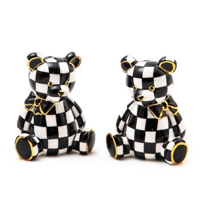 Courtly Bear Salt & Pepper Set mackenzie-childs Panama 0