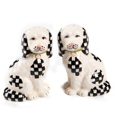 Staffordshire Dog Salt & Pepper Set mackenzie-childs Panama 0