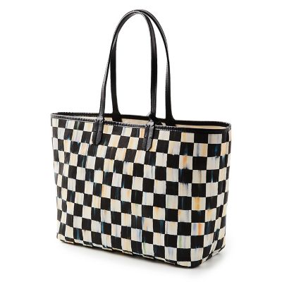 Courtly Check Marche Medium Tote mackenzie-childs Panama 0