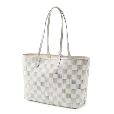 Sterling Check Marche Tote - Medium mackenzie-childs Panama 0