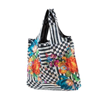 Courtly Flower Market To Go Tote mackenzie-childs Panama 0