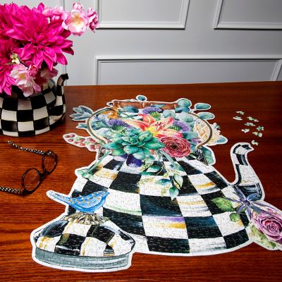 MacKenzieChilds Blooming Kettle Puzzle