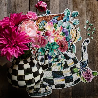 MacKenzieChilds Blooming Kettle Puzzle