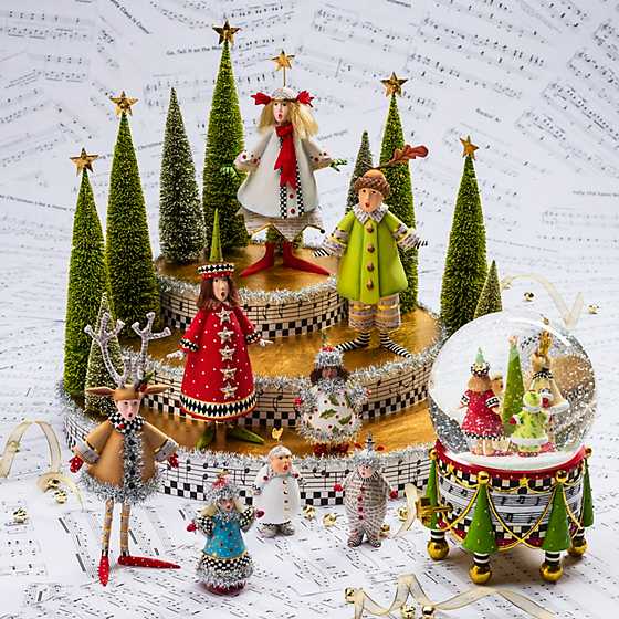 Patience Brewster Holiday Carolers Snow Globe image two