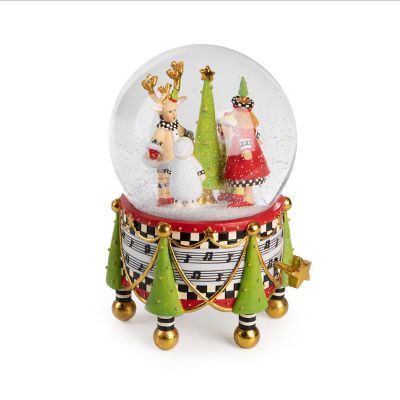 Patience Brewster Holiday Carolers Snow Globe mackenzie-childs Panama 0