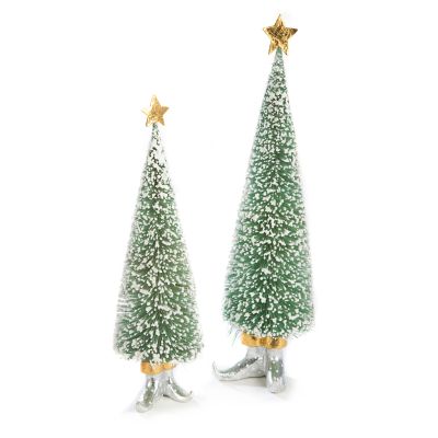 Patience Brewster Moonbeam Sisal Elf Tree Figures