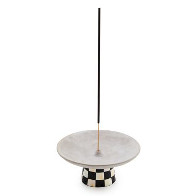 Courtly Check Incense Holder mackenzie-childs Panama 0