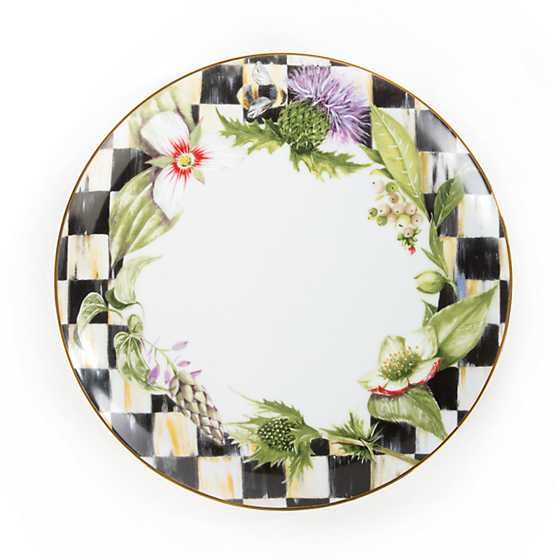 Thistle & Bee Dinner Plate - Garland image one