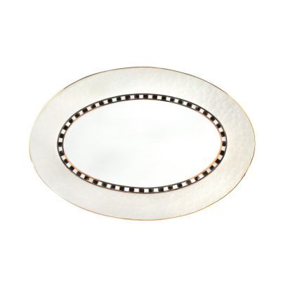 SoHo Serving Platter - Cloud mackenzie-childs Panama 0