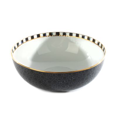 SoHo Serving Bowl - Midnight mackenzie-childs Panama 0