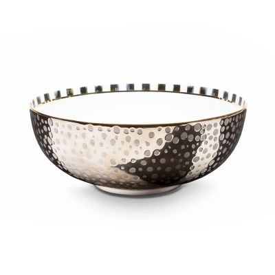 SoHo Serving Bowl - Platinum mackenzie-childs Panama 0