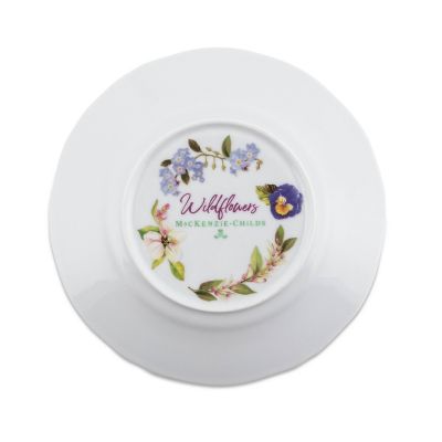 Wildflowers Dessert Plate - Green image eight