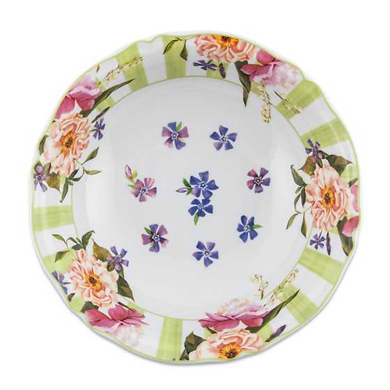 Wildflowers Serving Bowl - Green image four