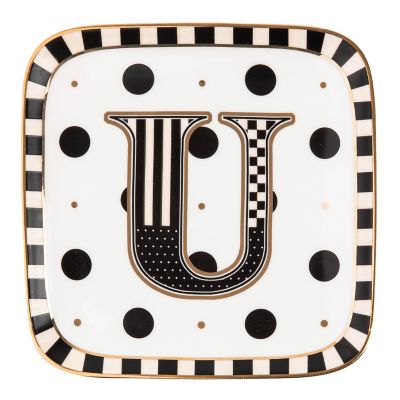 Monogram Dish - U mackenzie-childs Panama 0