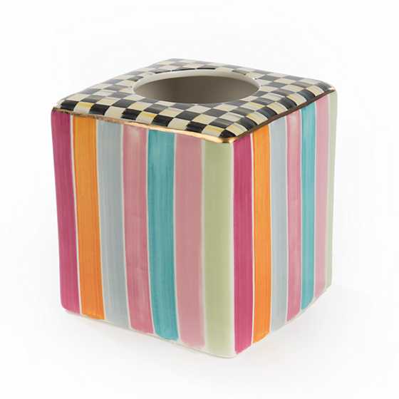 Ribbon & Dot Boutique Tissue Box Holder