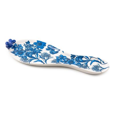 English Garden Spoon Rest mackenzie-childs Panama 0