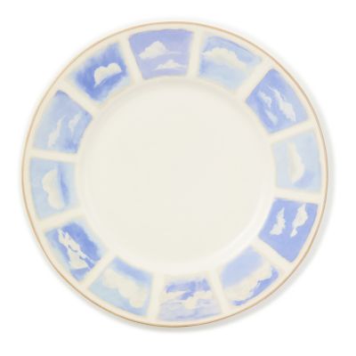Cloud Watching Dinner Plate mackenzie-childs Panama 0