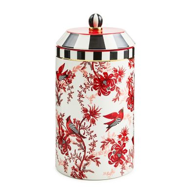 Cardinal Toile Canister mackenzie-childs Panama 0