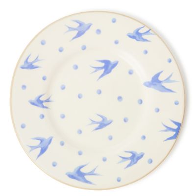Cloud Watching Salad Plate mackenzie-childs Panama 0