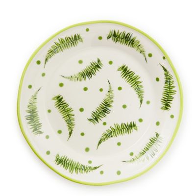 Fern Forest Salad Plate mackenzie-childs Panama 0