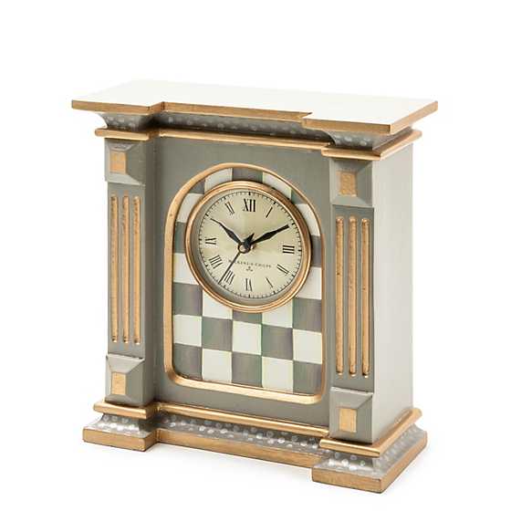 Sterling Check Mantel Clock image two