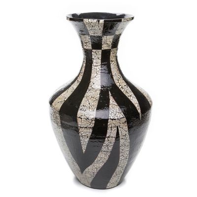 Zebra Floor Vase mackenzie-childs Panama 0