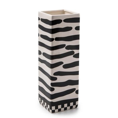 Wild Indoors Stripe Vase mackenzie-childs Panama 0