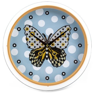 White on White Butterflies With Splash of Gold Butterfly Wall Art 