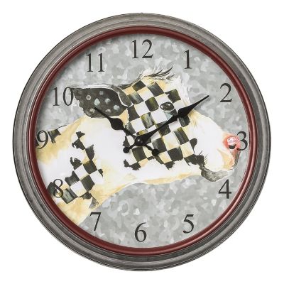 Cora Wall Clock mackenzie-childs Panama 0