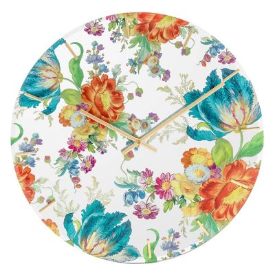 MacKenzie-Childs | Flower Market Reflections Wall Clock