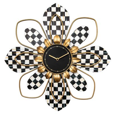 Blooming Wall Clock mackenzie-childs Panama 0