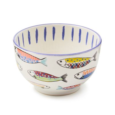 Go Fish Bowl mackenzie-childs Panama 0
