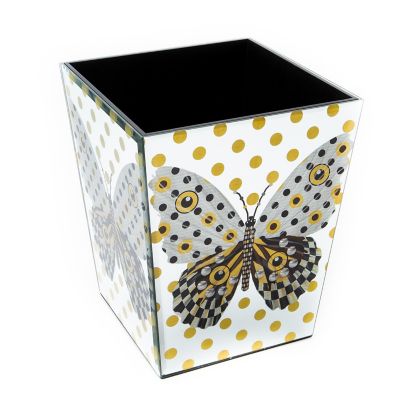 Spot On Butterfly Waste Bin mackenzie-childs Panama 0