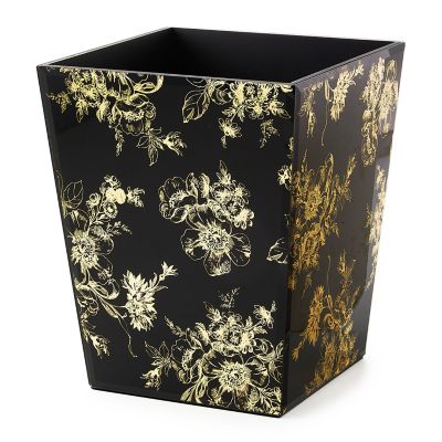 Twilight Toile Waste Bin mackenzie-childs Panama 0