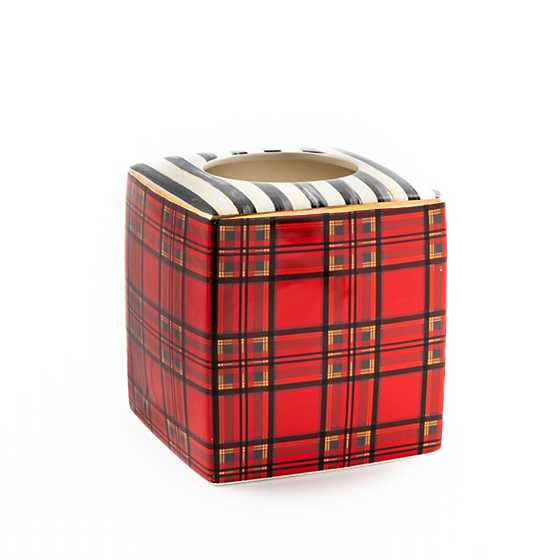 Tartan Boutique Tissue Cover - Red image three