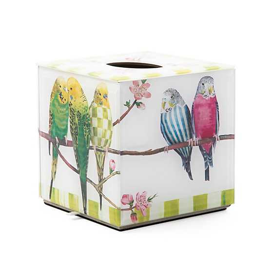 Parakeet Boutique Tissue Box Cover image three