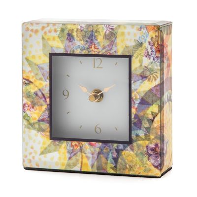 Collage Desk Clock mackenzie-childs Panama 0