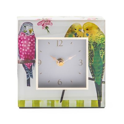 Parakeet Desk Clock mackenzie-childs Panama 0