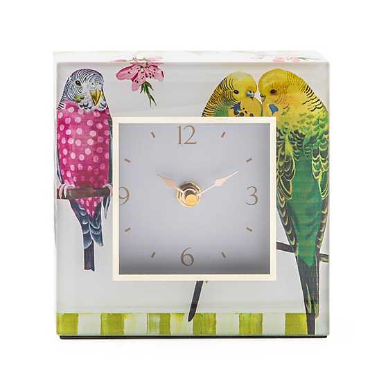 Parakeet Desk Clock