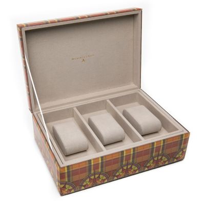 Leather Men's Jewellery Box