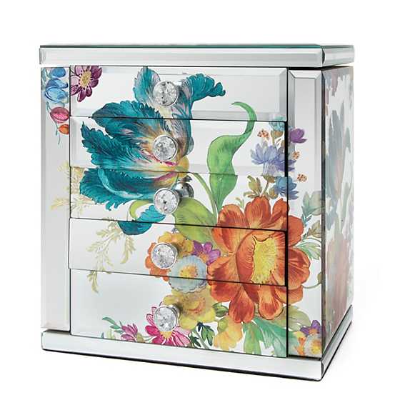 Flower Market Reflections Jewelry Armoire image two