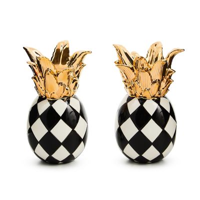 Pineapple Salt & Pepper Set mackenzie-childs Panama 0