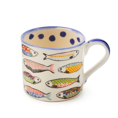 Go Fish Mug mackenzie-childs Panama 0