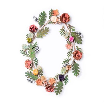 Wildflowers Wreath - Oval mackenzie-childs Panama 0