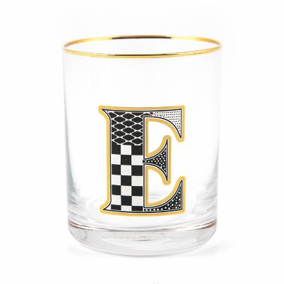 Monogram Tumbler - E mackenzie-childs Panama 0