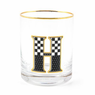 Monogram Tumbler - H mackenzie-childs Panama 0