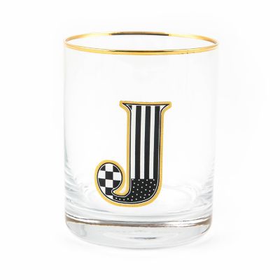 Monogram Tumbler - J mackenzie-childs Panama 0